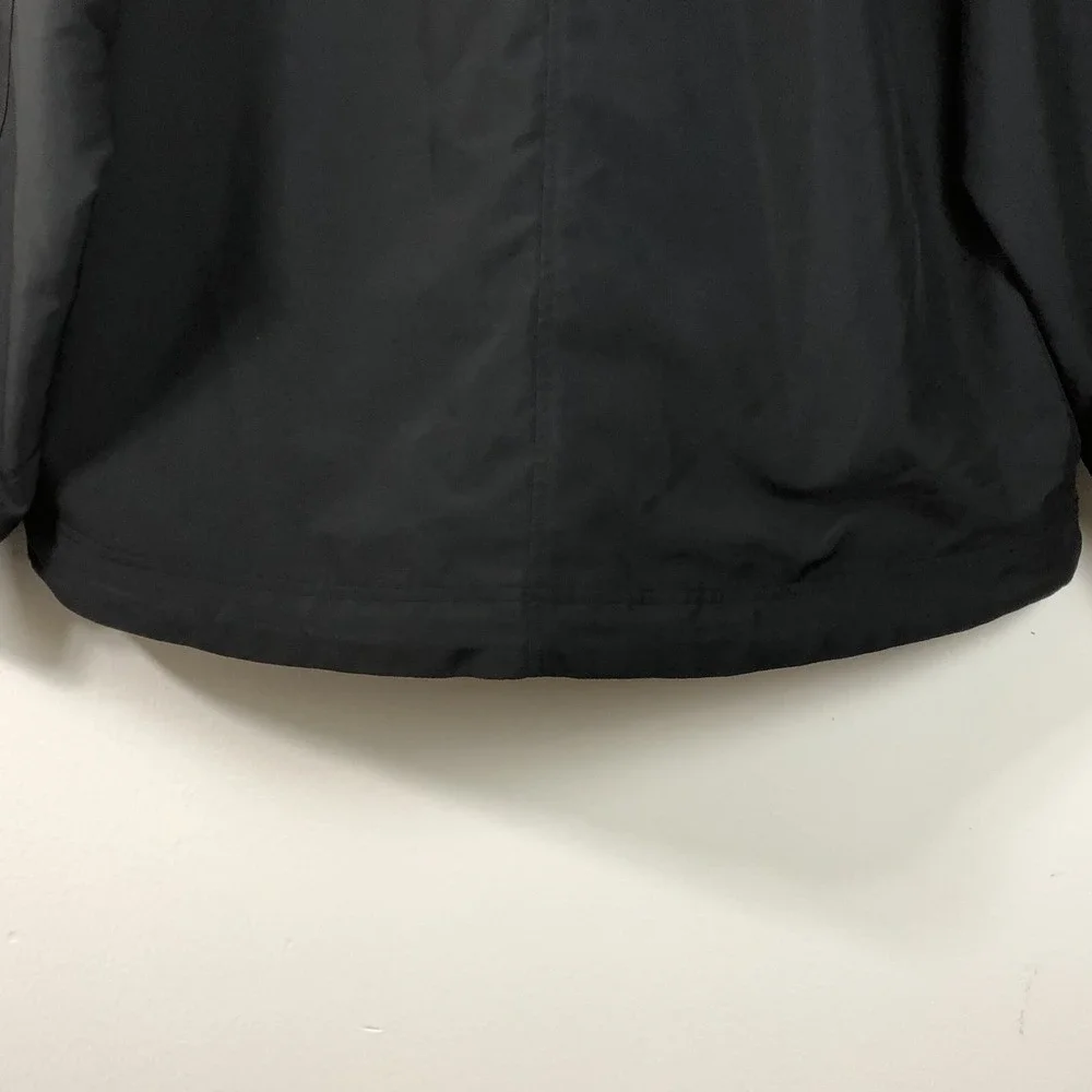 Waverly Woods Cutter & Buck CB WindTec 1/2 Zip Golf Jacket Men's Sz Large Black